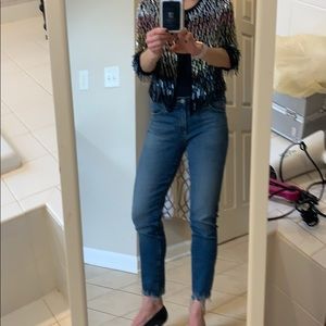 Milly cropped beaded jacket